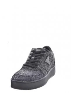 Baskets Basses Pailletées Femme Guess Ref 57746 Black